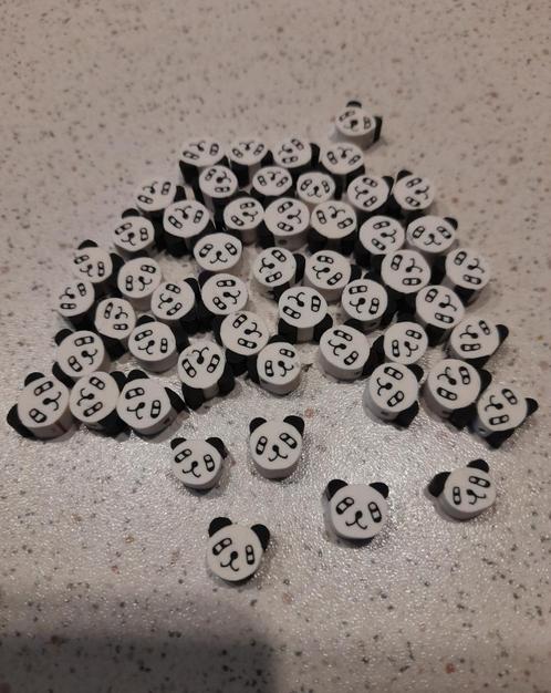 Polymeer Pandabeer kralen "nieuw", Hobby en Vrije tijd, Kralen en Sieraden maken, Nieuw, Kraal, Ophalen of Verzenden