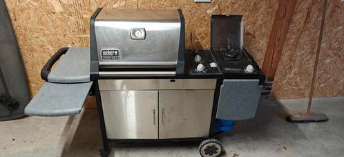 Weber Genesis Gold gasbarbecue gebruikt en werkt perfect, Tuin en Terras, Gasbarbecues, Gebruikt, Ophalen