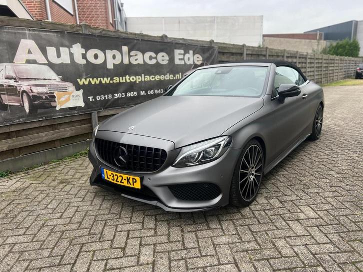 Mercedes-Benz C-klasse Cabrio 400 4MATIC Edition 1 MAT GRIJS, Auto's, Mercedes-Benz, Bedrijf, Te koop, C-Klasse, 4x4, ABS, Airbags