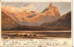 NOORWEGEN  LITHO ROMSDALSHORN 1899  nr 898, Verzenden, Voor 1920, Gelopen, Overig Europa