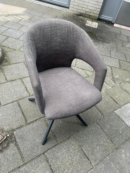 De Bommel eetkamerstoelen, Huis en Inrichting, Stoelen, Zo goed als nieuw, Vijf, Zes of meer stoelen, Hout, Stof, Overige kleuren