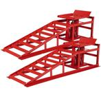 Oprijbrug met ingebouwde krik 2 ton (set) | GRATIS VERZENDIN, Auto diversen, Krikken, ., Potkrik, Nieuw, Ophalen of Verzenden