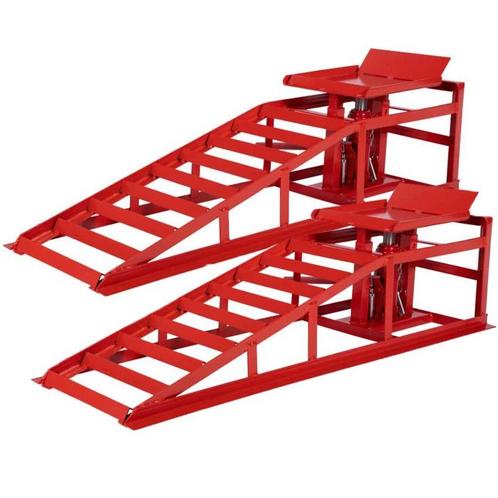 Oprijbrug met ingebouwde krik 2 ton (set) | GRATIS VERZENDIN, Auto diversen, Krikken, Nieuw, Potkrik, Hydraulisch, Ophalen of Verzenden