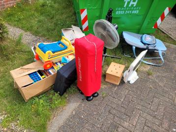 Verschillende spullen,  vandaag ophalen  beschikbaar voor biedingen