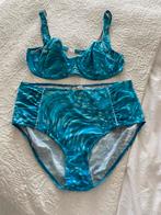 Bikini hoog broekje maat 48 blauwtinten merk NATURANA, Naturana, Blauw, Ophalen of Verzenden, Zo goed als nieuw