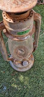 super mooie vintage stormlamp met roestsluier (brocante), Ophalen of Verzenden