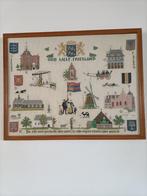 Schilderij Oud-West Friesland, Hobby en Vrije tijd, Borduren en Borduurmachines, Ophalen, Gebruikt, Handborduren, Overige typen