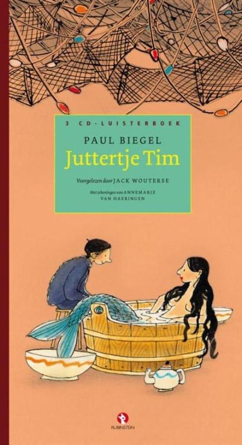 Luisterboek Paul Biegel-Juttertje Tim- nieuw in seal-3 cd' s, Boeken, Luisterboeken, Cd, Verzenden