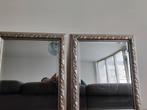 Twee spiegels 50x60 cm met sierlijke lijst, Ophalen, Gebruikt, Minder dan 100 cm, Rechthoekig