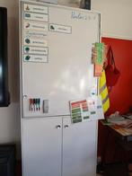 Kast met whitebord en kastruimte, Ophalen, Gebruikt