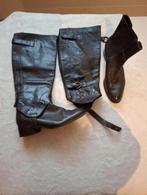 Bitter leren  laarzen Maat 38, Kleding | Dames, Hoge laarzen, Bruin, Ophalen of Verzenden, Zo goed als nieuw