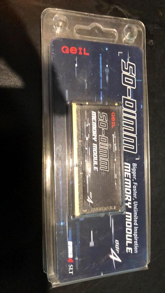 Laptop sneller maken? GeIL DDR4 8GB SO-DIMM – NIEUW!, Computers en Software, RAM geheugen, Nieuw, Laptop, 8 GB, DDR4, Ophalen of Verzenden