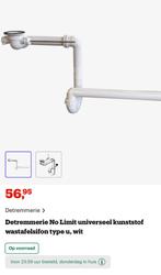 Detremmerie sifon type-u (nieuw in doos), Verzenden, Nieuw, Wastafel