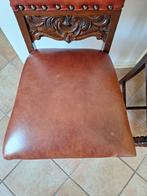 Antieke stoelen met siernagels, Antiek en Kunst, Ophalen