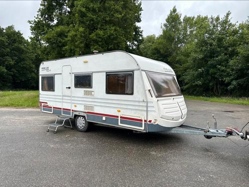 Home Car 496 H caravan 1999 met voortent en zakluifel, Caravans en Kamperen, Caravans, Bedrijf, tot en met 4, 1000 - 1250 kg, Rondzit