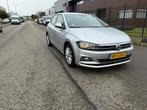 Volkswagen Polo 1.0 TSI 95PK 5D Bluemotion 2018 Grijs, Voorwielaandrijving, Stof, Zwart, Origineel Nederlands