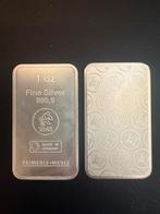 Zilverbaar 1 oz - Heimerle + Meule, Postzegels en Munten, Ophalen of Verzenden, Zilver