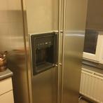 Grote ATAG Amerikaanse koelkast met waterdispenser, Witgoed en Apparatuur, Koelkasten en IJskasten, Gebruikt, 200 liter of meer