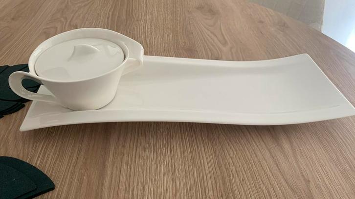 Villeroy&Boch New Wave, premium porselein, Kleding | Dames, Kledinghangers, Zo goed als nieuw, Ophalen of Verzenden