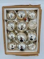 Set van 12 oude zilveren kerstballen, Diversen, Ophalen of Verzenden, Gebruikt