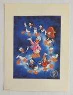 Donald Duck litho, Ophalen of Verzenden, Donald Duck, Zo goed als nieuw, Plaatje of Poster
