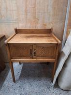 Mooie eiken kast commode dressoir deurtjes art deco theekast, Huis en Inrichting, Ophalen, Gebruikt, 50 tot 75 cm, 50 tot 100 cm