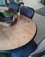 Antieke tafel en stoelen, Ophalen