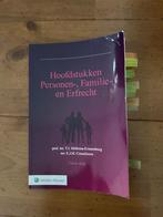 Hoofdstukken Personen- Familie- en Erfrecht - 4e druk, Ophalen of Verzenden, Alpha, Gelezen, WO