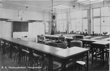 B39-Hoogkarspel,R.K.Huishoudschool,fotokaart beschikbaar voor biedingen