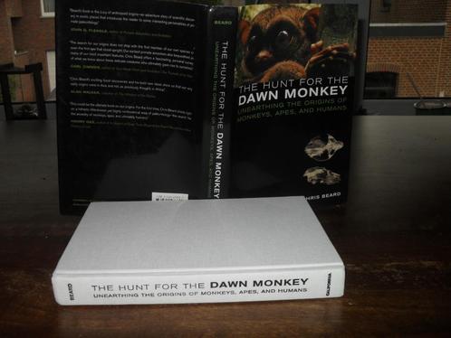 BOEK CHRIS BEARD-THE HUNT FOR DAWN MONKEY., Boeken, Wetenschap, Zo goed als nieuw, Natuurwetenschap, Ophalen of Verzenden