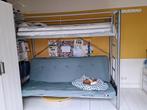 Fijne hoogslaper , bank en 2 persoons bed., Huis en Inrichting, Slaapkamer | Stapelbedden en Hoogslapers, Gebruikt, Eenpersoons