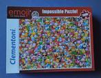 Clementoni impossible puzzel emoji the iconic brand, Ophalen, 500 t/m 1500 stukjes, Zo goed als nieuw, Legpuzzel