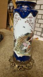 Chinese Vaas met Pauw, Antiek en Kunst, Ophalen of Verzenden