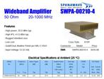 SPANAWAVE SWPA00210-4 Breedband Versterker, Ophalen of Verzenden, Gebruikt, Zender en Ontvanger