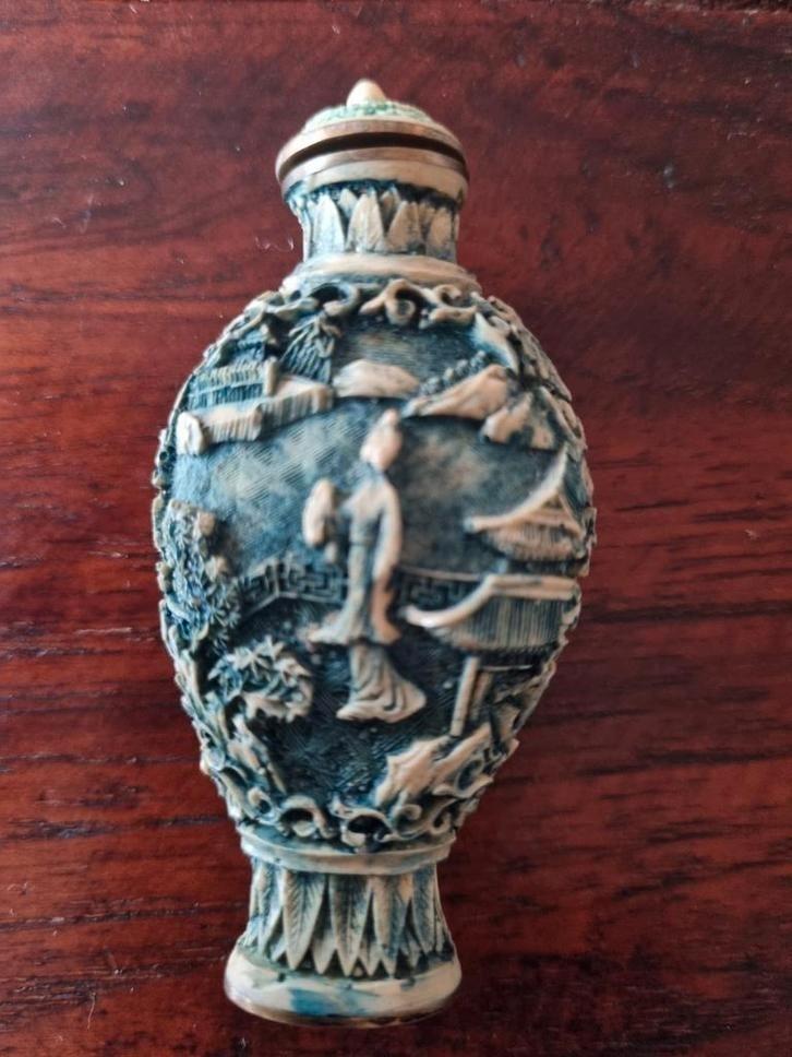 Chinees Snuifflesje - Snuffbottle -, Antiek en Kunst, Kunst | Niet-Westerse kunst, Ophalen of Verzenden