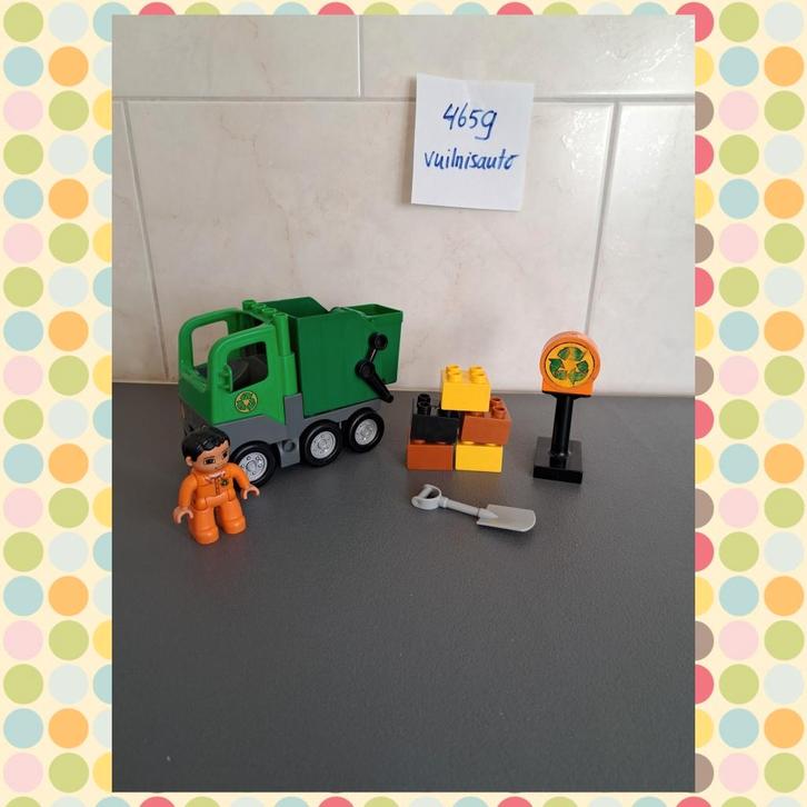 Duplo vrachtwagen 5649, Kinderen en Baby's, Speelgoed | Duplo en Lego, Zo goed als nieuw, Duplo, Complete set, Ophalen of Verzenden