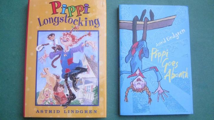 2 boeken Pipi Langkous (Engels), Boeken, Kinderboeken | Jeugd | onder 10 jaar, Zo goed als nieuw, Fictie algemeen, Ophalen of Verzenden
