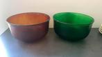 Twee grote arcoroc schalen vintage, Ophalen, Zo goed als nieuw, Overige stijlen, Schaal of Schalen