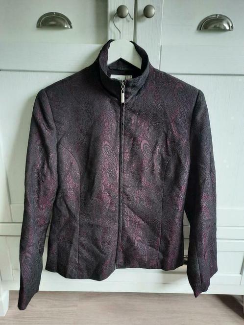 Starstyle Collection Aubergine Donkerpaars Net Jasje Maat 38, Kleding | Dames, Jasjes, Kostuums en Pakken, Zo goed als nieuw, Jasje