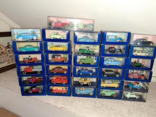 Kuifje/Tintin auto miniaturen 31 stuks, Verzamelen, Complete verzamelingen en Collecties, Ophalen of Verzenden