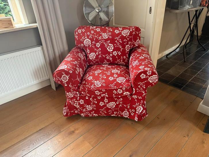 Nette IKEA Ektorp fauteuil, Huis en Inrichting, Fauteuils, Zo goed als nieuw, Stof, 75 tot 100 cm, Ophalen