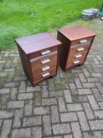 Nachtkastjes ook leuk om te restylen, Huis en Inrichting, Slaapkamer | Nachtkastjes, Ophalen, Gebruikt, Minder dan 45 cm, 55 tot 70 cm