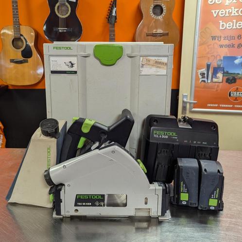 Festool TSC 55 KEB-Basic Accu Invalcirkel zaagmachine, Doe-het-zelf en Verbouw, Gereedschap | Zaagmachines, Zo goed als nieuw