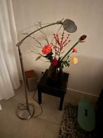 Staande schemerlamp dimbaar, Huis en Inrichting, Lampen | Vloerlampen, Ophalen, Gebruikt, Klassiek, Metaal