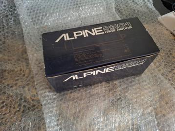 Alpine 3501 Power Amplifier (versterker) - Nieuw (vintage) beschikbaar voor biedingen