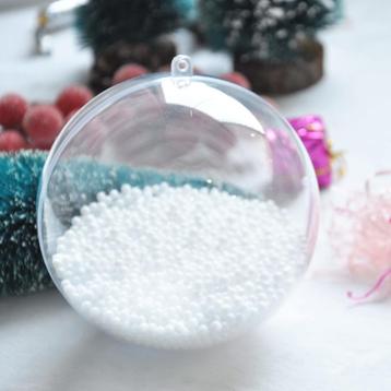 Grote kerstballen transparant  beschikbaar voor biedingen