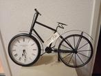fiets met klok, Ophalen of Verzenden, Nieuw, Analoog, Wekker of Tafelklok