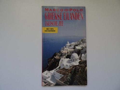 Griekse Eilanden egeische zee; marco polo reisgids, Boeken, Reisgidsen, Reisgids of -boek, Europa, Marco Polo, Ophalen of Verzenden