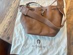 Aigner buidel tas, Ophalen of Verzenden, Gebruikt, Bruin, Schoudertasje