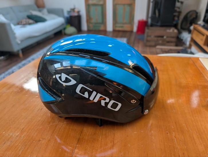 Giro fietshelm (tijdrit), Fietsen en Brommers, Fietsaccessoires | Fietshelmen, Zo goed als nieuw, Heer of Dame, M, Ophalen of Verzenden